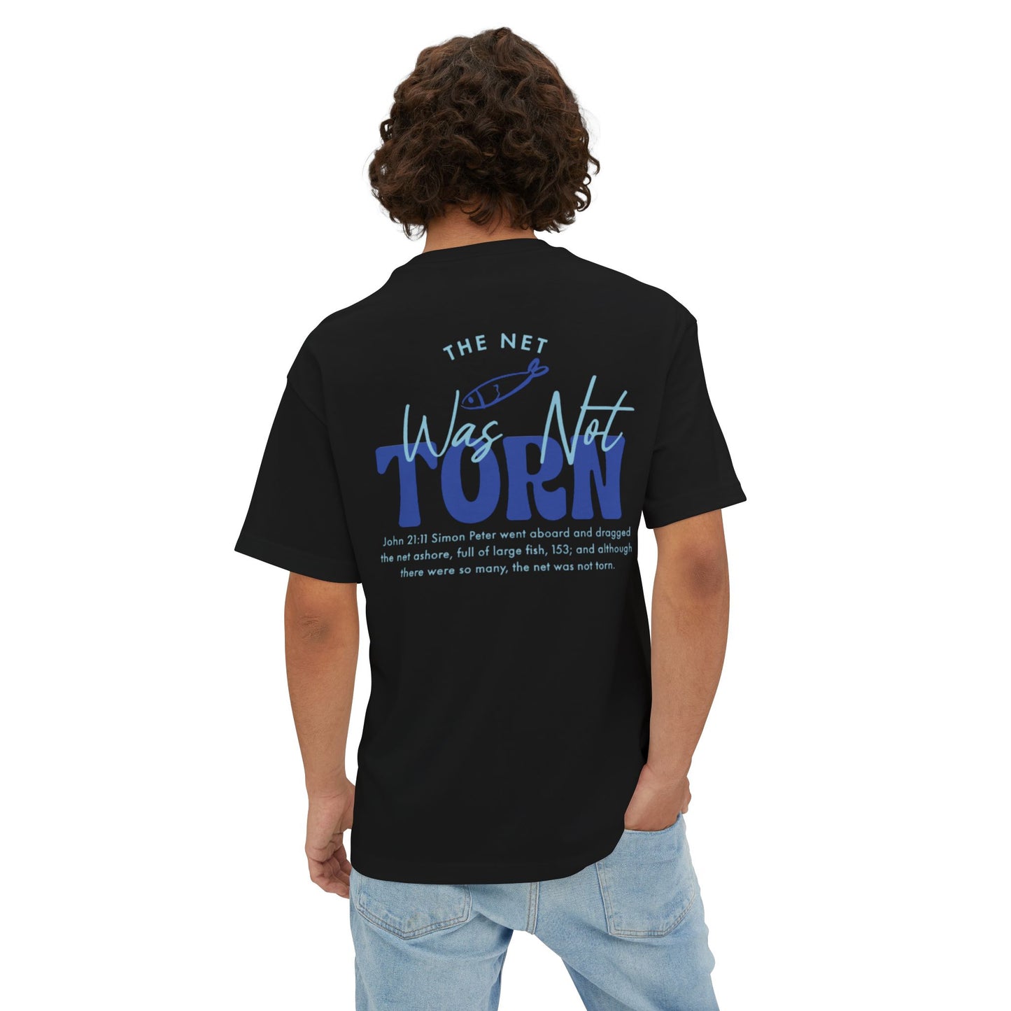 Ocean-Inspired Unisex Boxy Tee, Relaxed Fit Graphic T-Shirt for Beach Lovers, Summer Wardrobe Essential, Gift for Adventurers