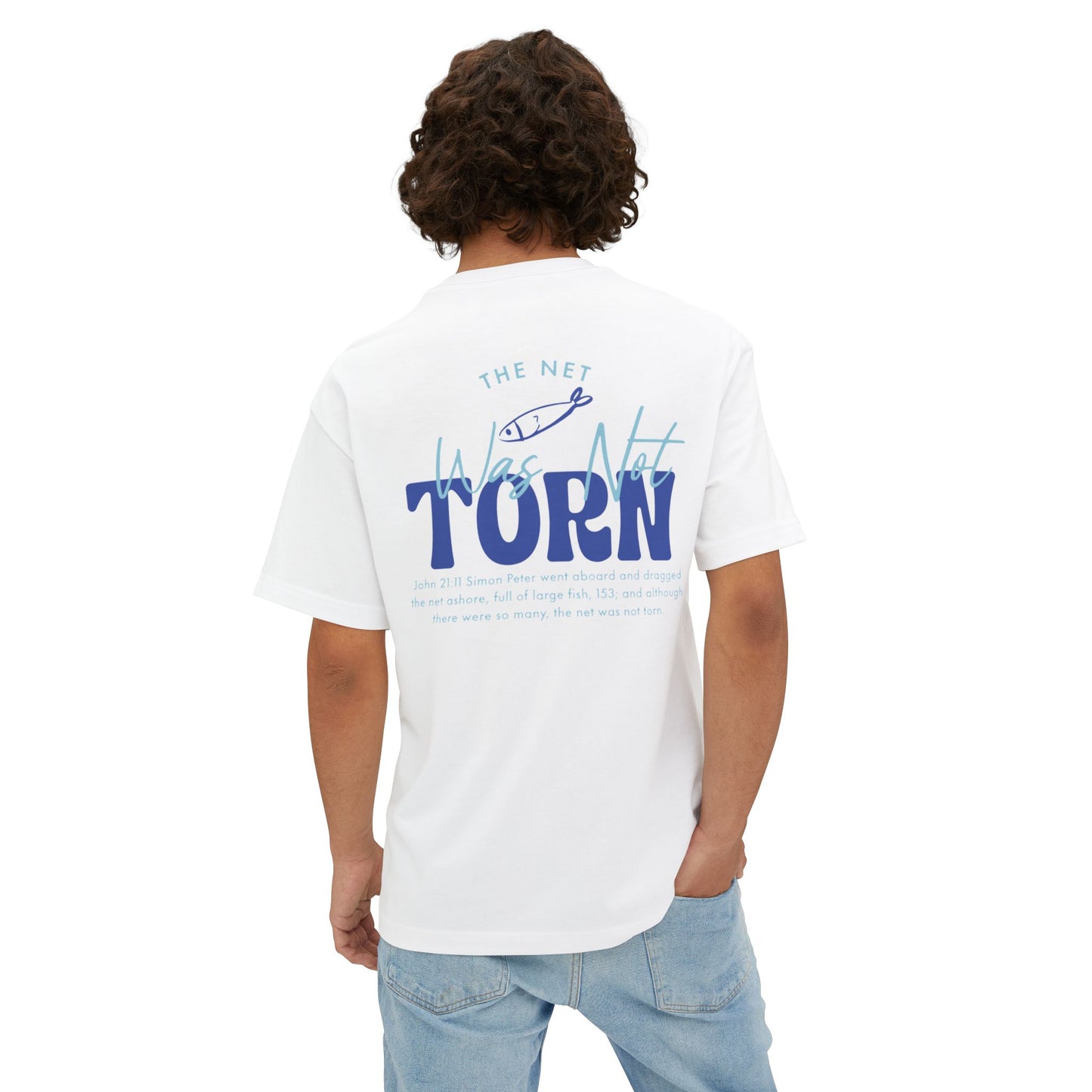 Ocean-Inspired Unisex Boxy Tee, Relaxed Fit Graphic T-Shirt for Beach Lovers, Summer Wardrobe Essential, Gift for Adventurers