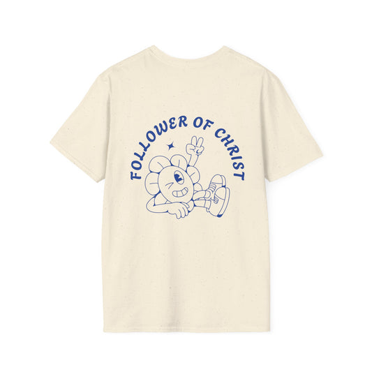 Unisex Softstyle T-Shirt - Follower of Christ, Religious Gift, Christian Apparel, Faith-Based Fashion, Casual Wear