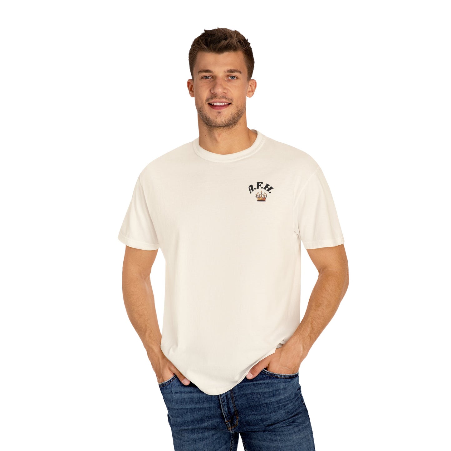 Crown Graphic T-Shirt, Casual Unisex Tee, Vintage Style Shirt, Gifts for Him/Her, Everyday Wear, Unique Statement Top